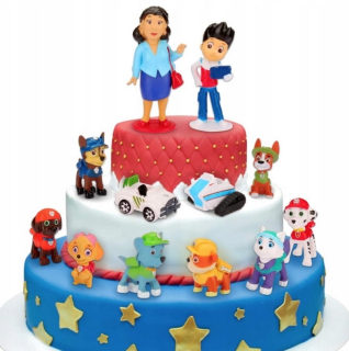 SÚPRAVA PAW PATROL PSA 10 FÓGÍK A 2 VOZIDIEL